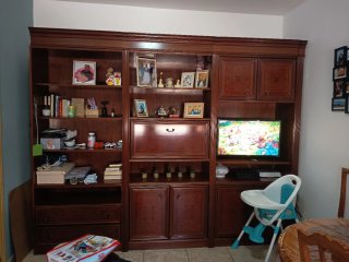 Mueble de salón vintage madera