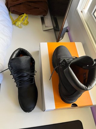 Botas Timberland Negras Nubuck 6