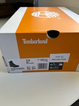Botas Timberland Negras Nubuck 6