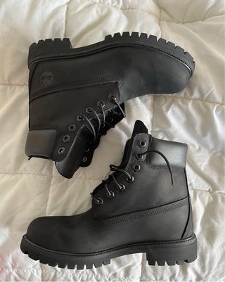 Botas Timberland Negras Nubuck 6