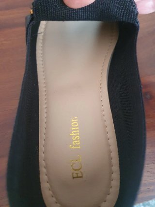 Alpargatas negras talla 37