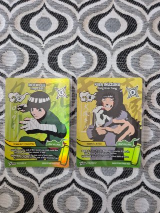 Carte Naruto Mythos Rock Lee Kiba Inuzuka PROMO!!