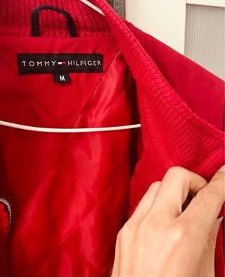 Cazadora Tommy Hilfiger Roja Talla M