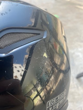 Casco modular negro