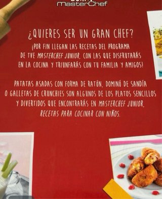 MasterChef junior : recetas para cocinar con niños