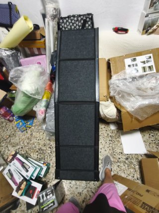 Rampa Perros Plegable Antideslizante 180x44