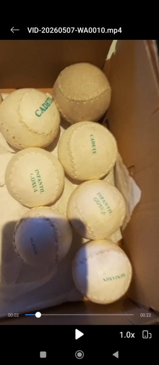 Pelota de mano infantil y cadete