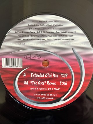 DJ E-Maxx "Back To The House Of Pain" vinile 1999