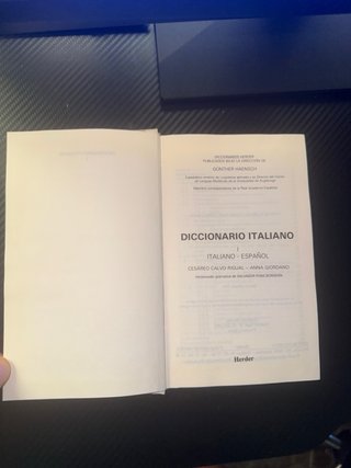 Diccionario Italiano–Español / Español–Italiano