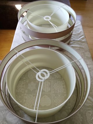 Dos Lámparas de techo Ferret 50cm