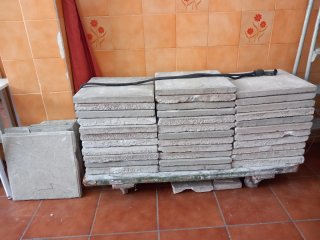 Baldosas Exterior Símil Pizarra