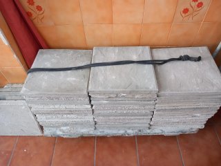 Baldosas Exterior Símil Pizarra