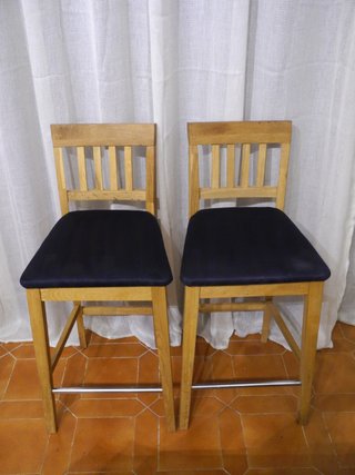 JYSK 4 Taburetes de Bar Roble maciza Royal Oak