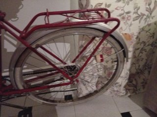 Bicicleta Clásica Roja