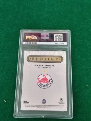 Karim Konate Topps Deco Prodigy PSA 10