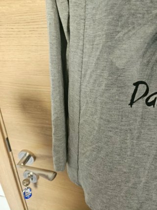 Blusa Zara Manga Larga Gris