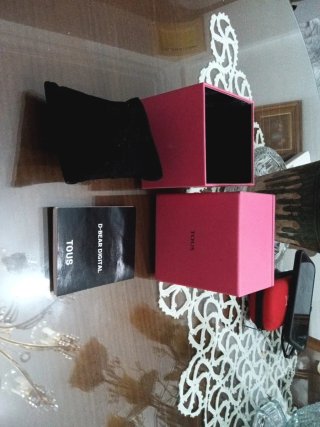 Caja vacía reloj Tous rosa