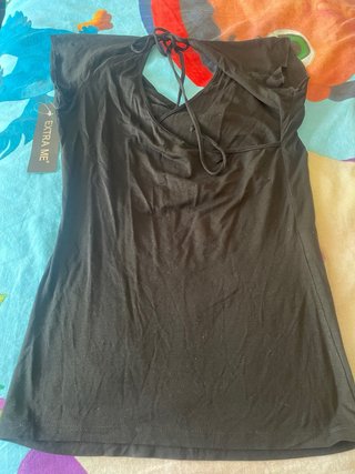 Camiseta Disco EXTRA ME Negra
