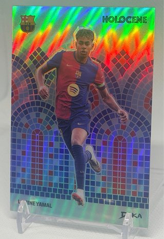 Lamine Yamal /45 Mosaic/Stained Glass Holographic