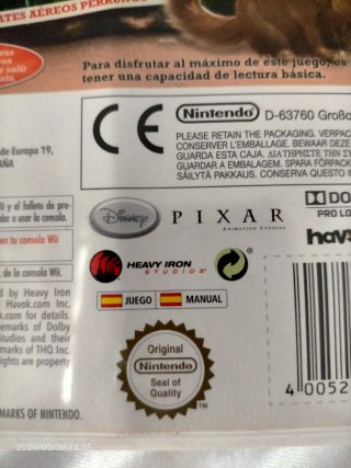 Juego Wii UP Disney Pixar