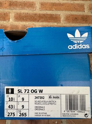 Zapatillas Adidas SL 72 OG W Talla 43