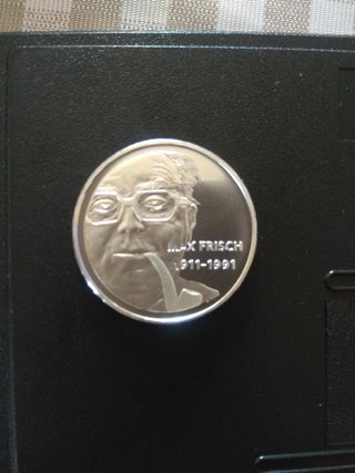 Moneda Plata 20 Francos Suiza 1971-1991