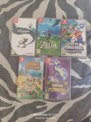 Nintendo Switch Azul y Rojo
