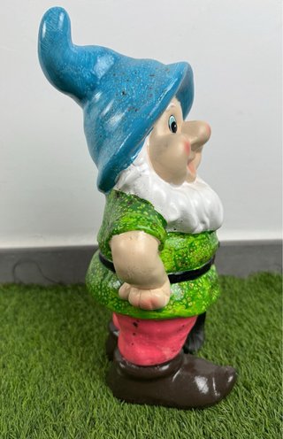 Figura de Gnomo de Jardín Decoración Exterior.