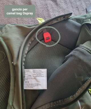 Osprey Duro 6 tg. M CON 2 borracce *NEW