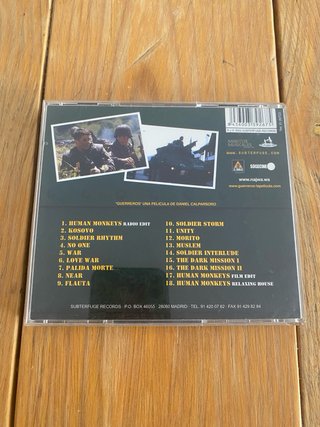 CD Banda Sonora Guerreros