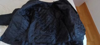 Chaqueta Moto Cordura Mujer Negra