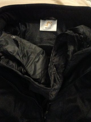 Chaqueta Moto Cordura Mujer Negra Talla L