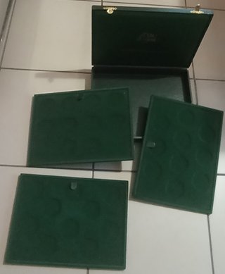 #2113 – Lotto di 3 Valigette porta monete