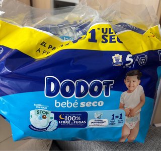 Pañales Dodot Bebé Seco Talla 5 (11-16 kg)