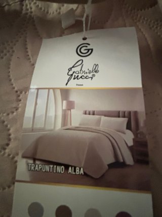 Copriletto Trapuntino Alba Beige