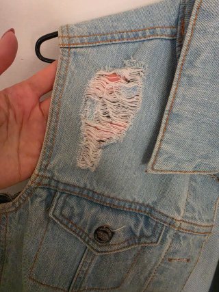 Gilet di jeans ZUIKI taglia S