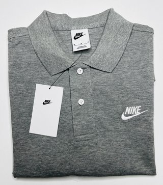 Polo Nike Gris Talla L