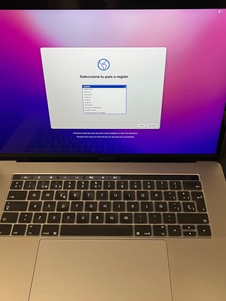 MacBook Pro Touchbar 15" A1707