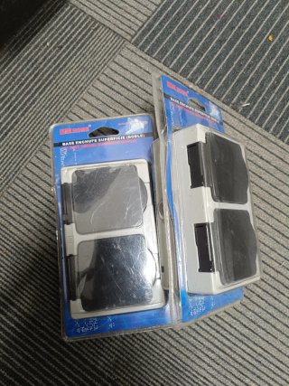 Base Enchufe Superficie Doble IP44
