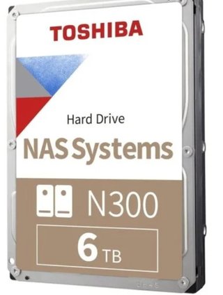 Disco Duro Toshiba NAS N300 6TB