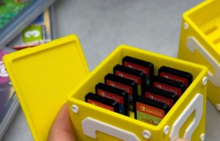 Porta Juegos Switch Bloque Mario Bros 3D