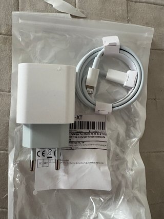 Cargador varios modelos iPhone Blanco