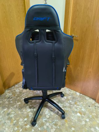 Silla Gamer Drift Negra y Azul