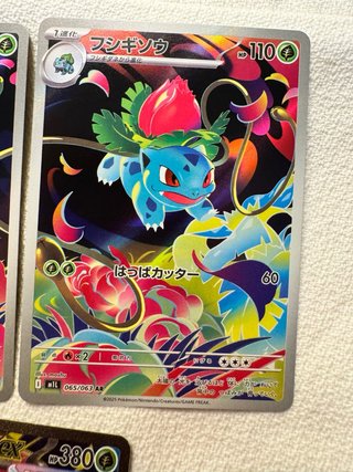 Carte Pokémon Bulbasaur Ivysaur Venusaur EX