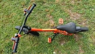 Bicicleta infantile arancione