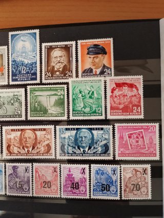 Francobolli RDA 1954 MNH