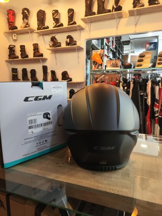 Casco CGM 333A Onyx Negro mate