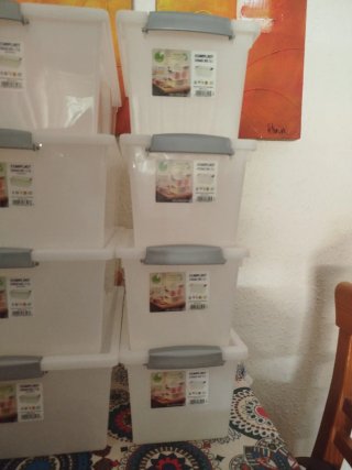 Lote 12 Cajas de Almacenamiento