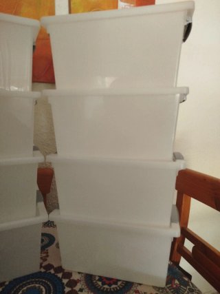 Lote 12 Cajas de Almacenamiento