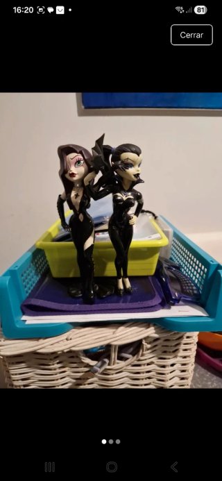 Pareja Figuras Góticas Bleeding edge